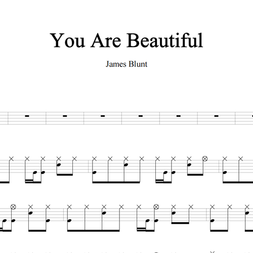 鼓谱*James Blunt_You Are Beautiful.asp